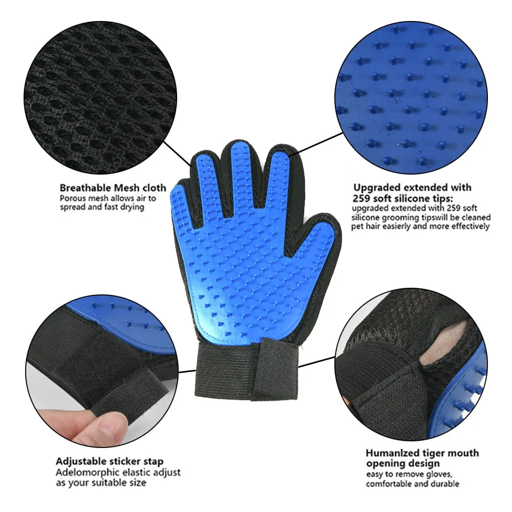 PawEase™ Pet Grooming Glove